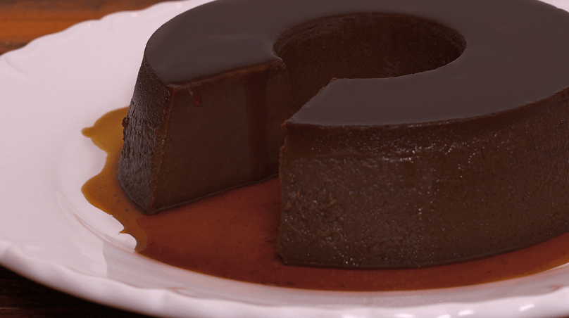 Pudim de Chocolate Belga 