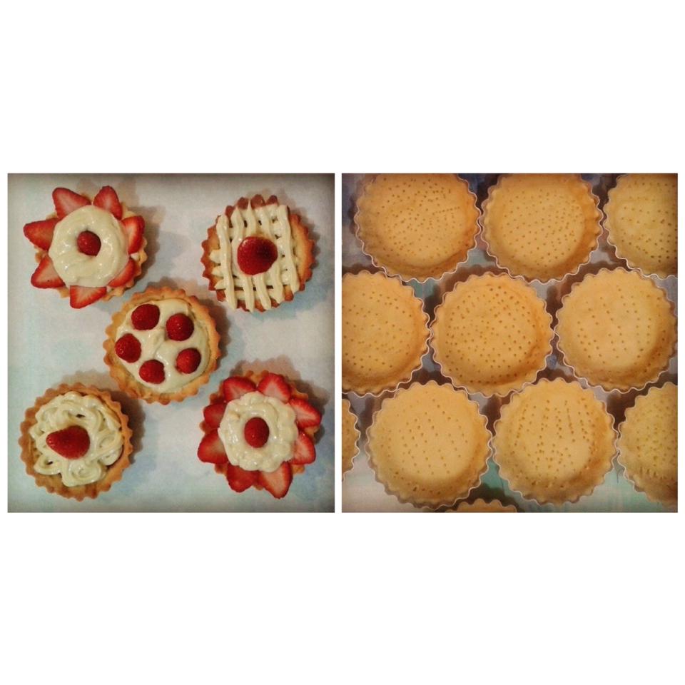 Tortinha de Morango - @aninhapapi