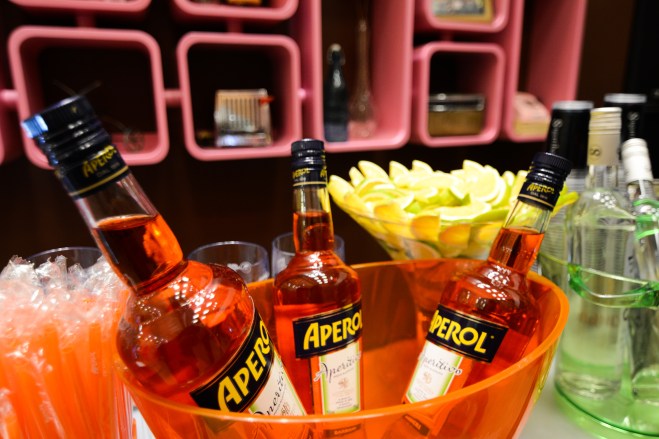meu drink preferido: Aperol Spritz