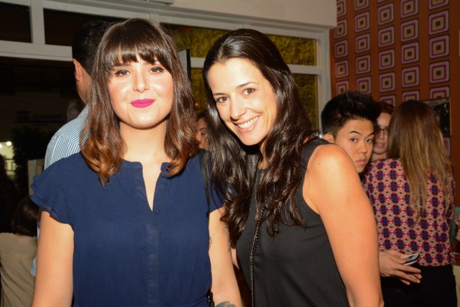 eu e a Andrea, do Tostex.