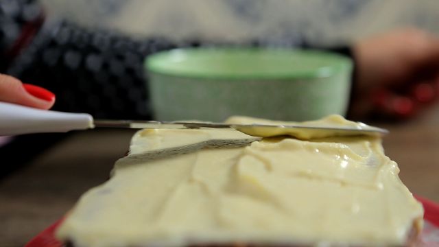 carrot Cake com cream cheese frosting