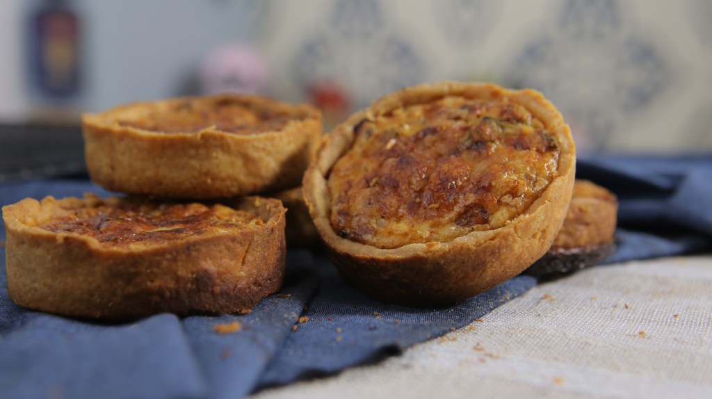 Quiche de Abobrinha com Calabresa Defumada