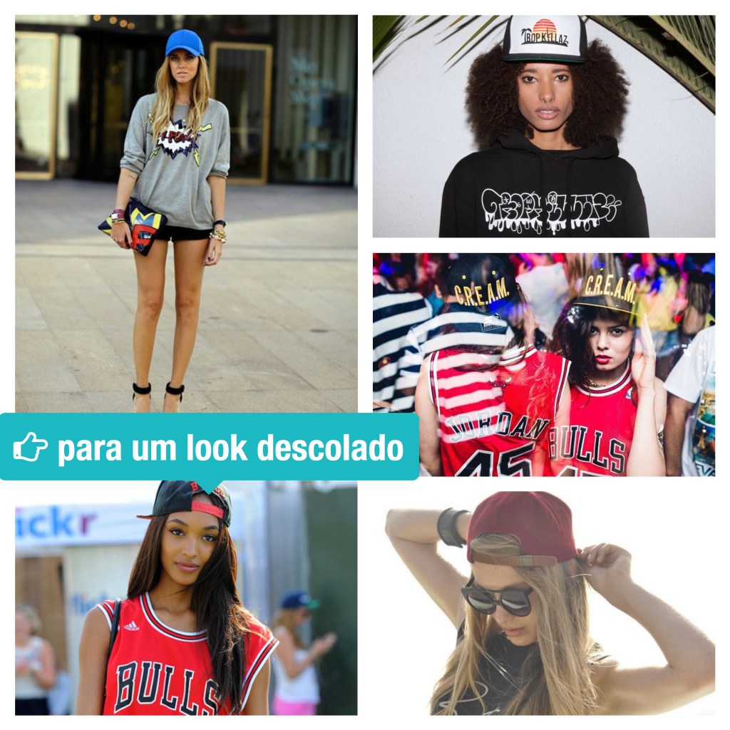 para um look descolado: boné