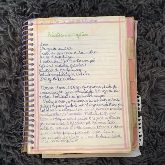 meu caderninho de 1998 <3