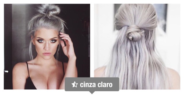 cabelo cinza
