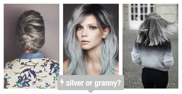 cabelo cinza