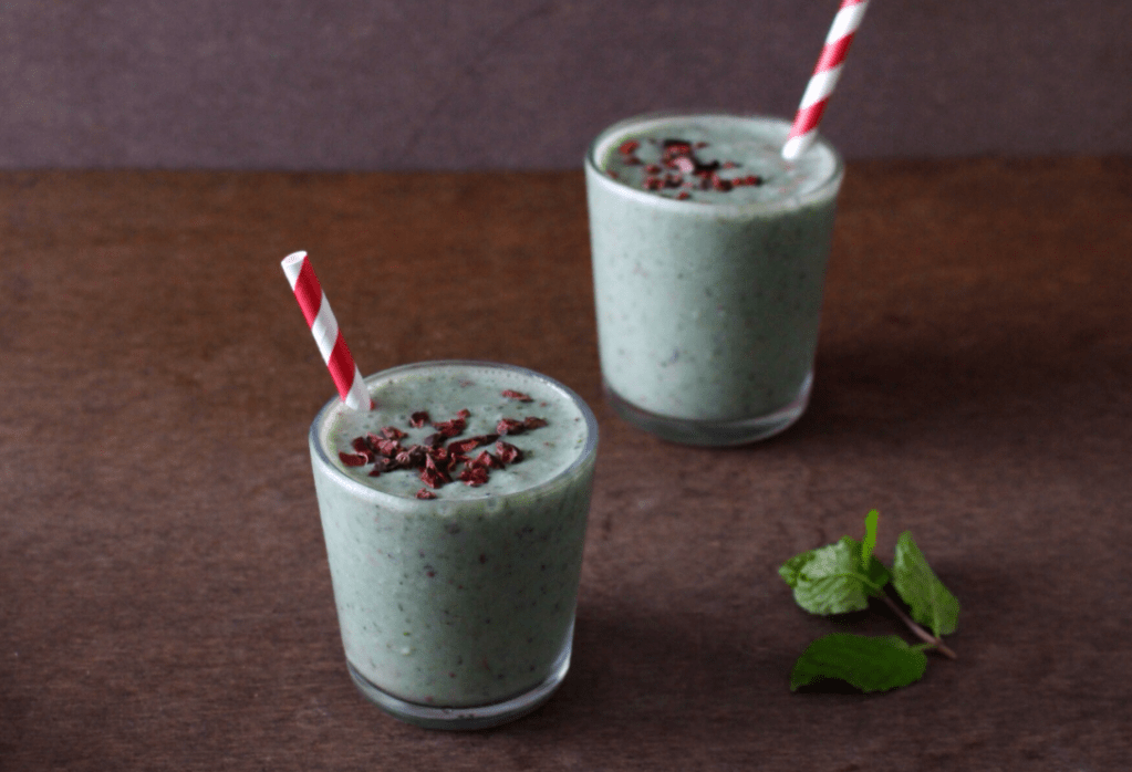 SMOOTHIE de CHOCOMENTA | Receita&nbsp;Vegana