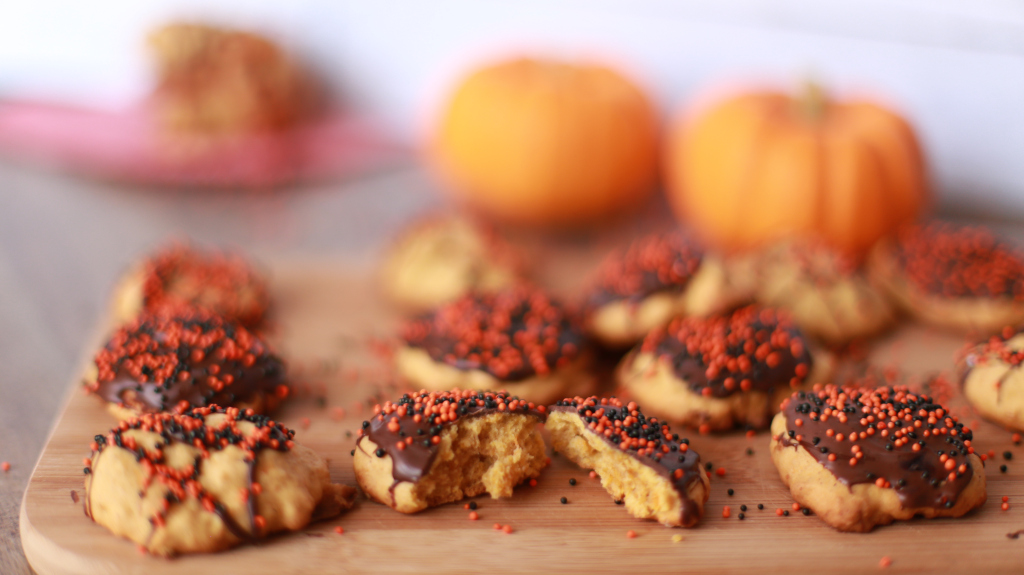 COOKIES de ABÓBORA com CHOCOLATE |&nbsp;Receita
