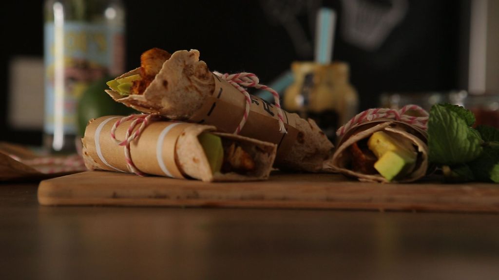 WRAP de FRANGO com ABACATE |&nbsp;Receita