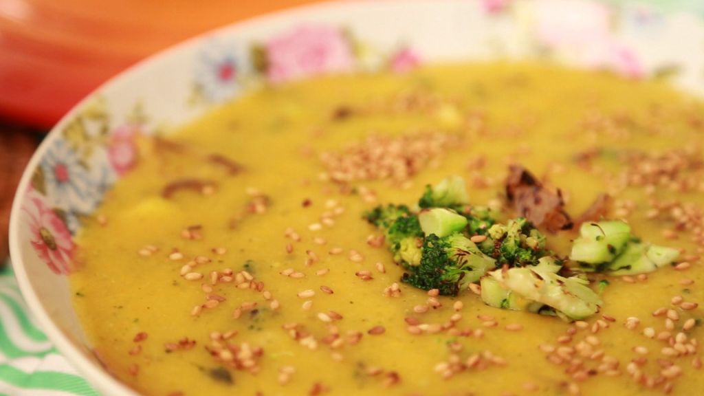 SOPA CREME de LEGUMES com BRÓCOLIS |&nbsp;Receita