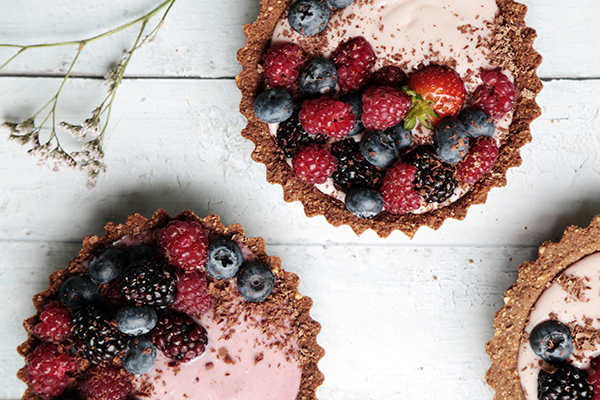 Torta de Framboesa com Chocolate |&nbsp;Receita
