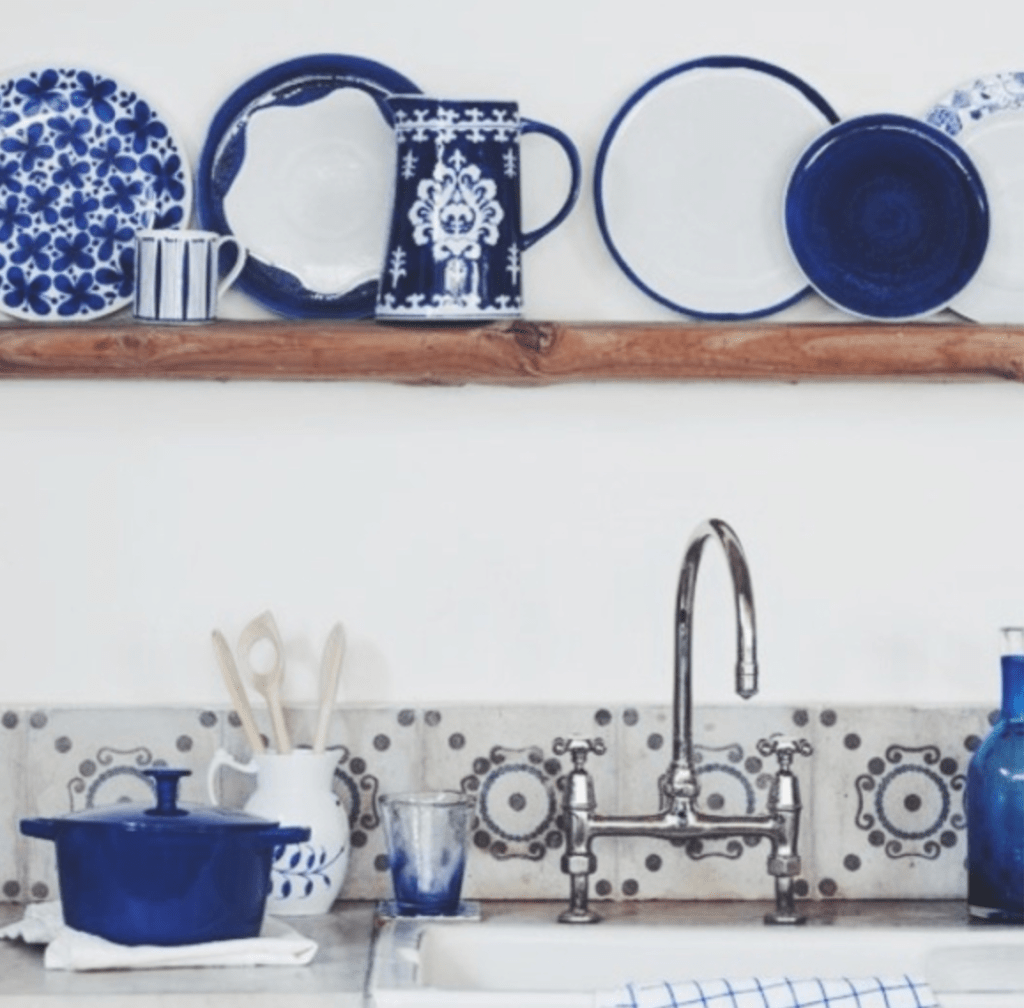 Inspiração: decoração azul