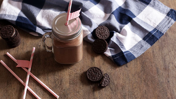 CHOCOLATE BATIDO com OREO|&nbsp;Receita