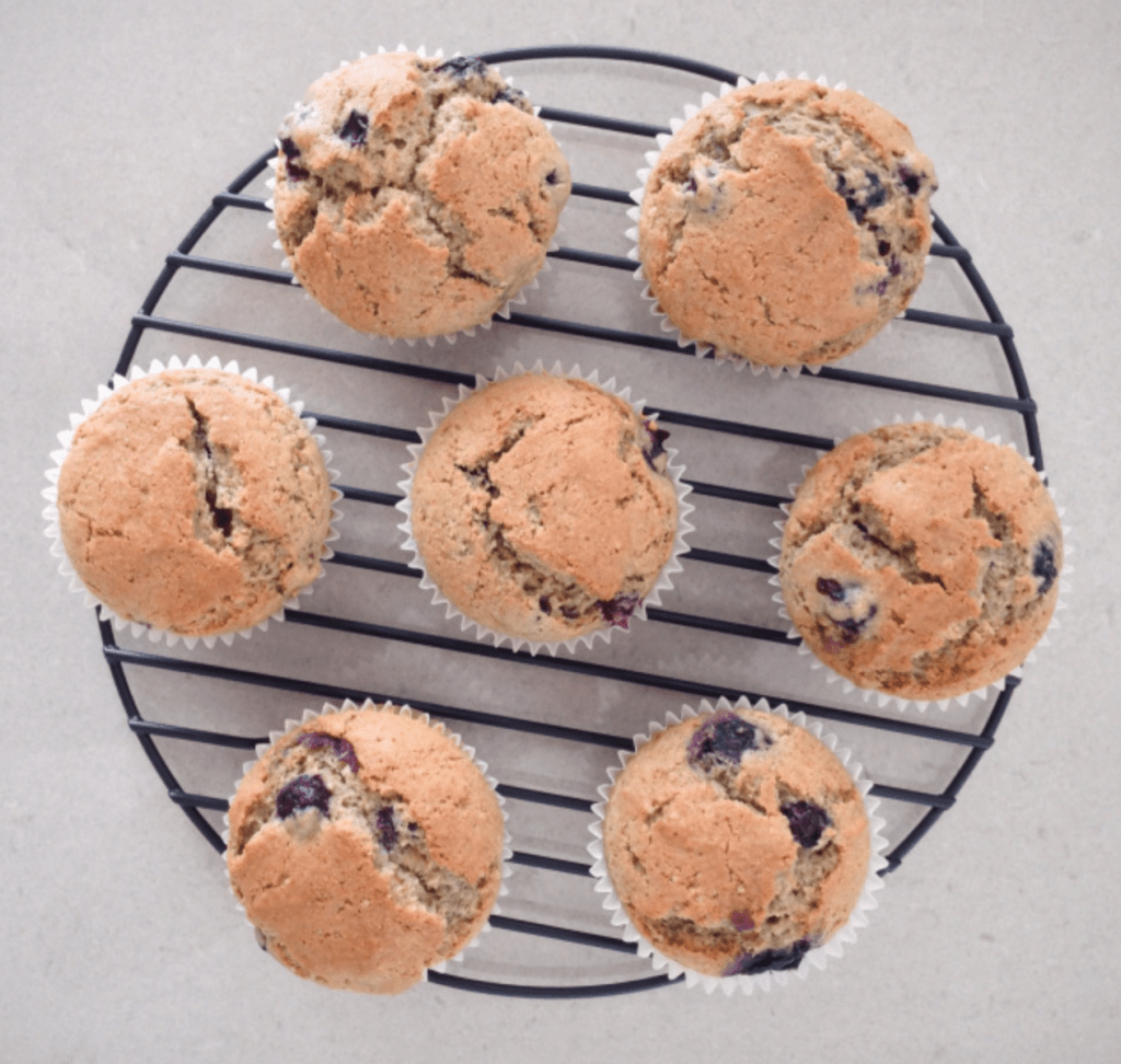 MUFFIN DE BLUEBERRY | Receita Vegana