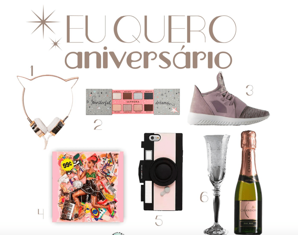 Minhas WISHLIST de aniversário&nbsp;<3