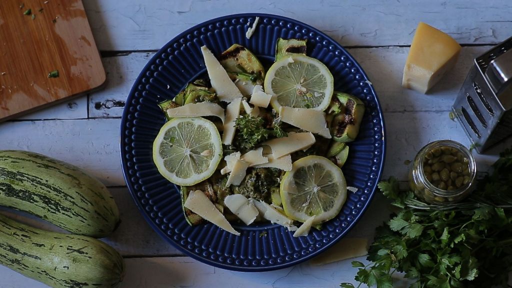 CARPACCIO de ABOBRINHA |&nbsp;Receita