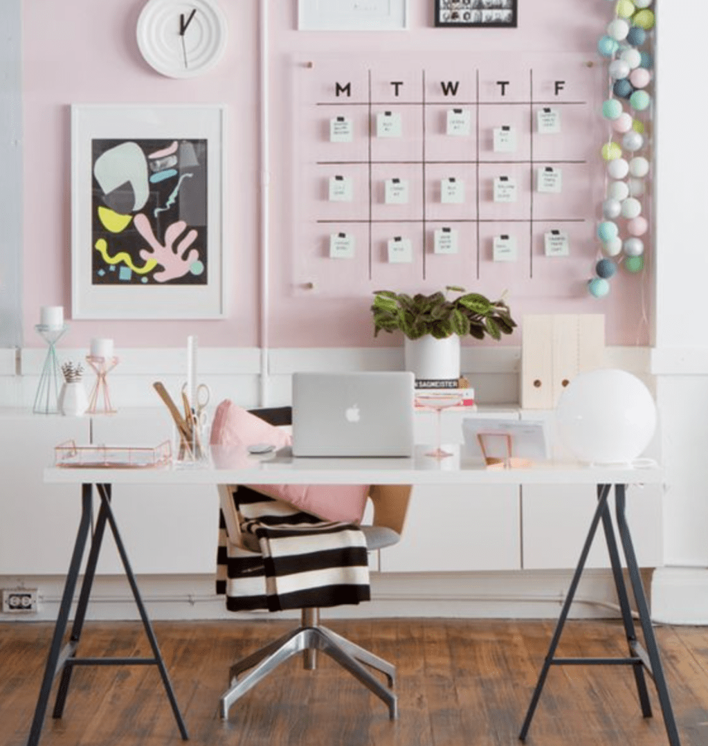 inspirações para um Home Office bem&nbsp;lindinho