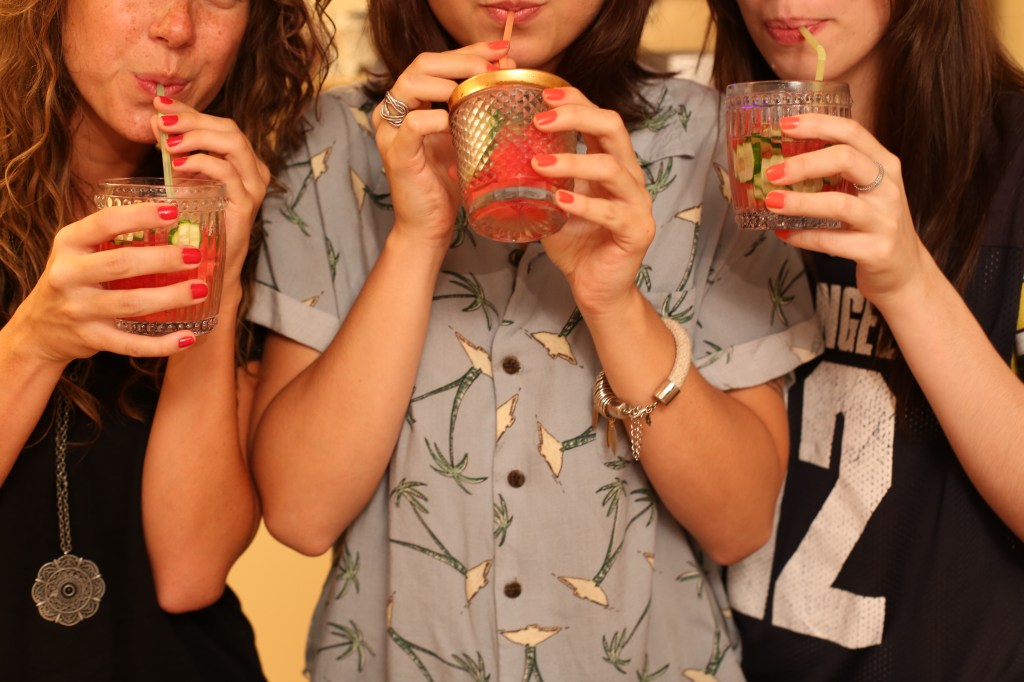 O Drink do Verão: Pepino + Melancia&nbsp;:)