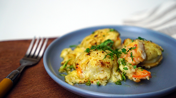 CAMARÃO GRATINADO com MOLHO THAI |&nbsp;Receita