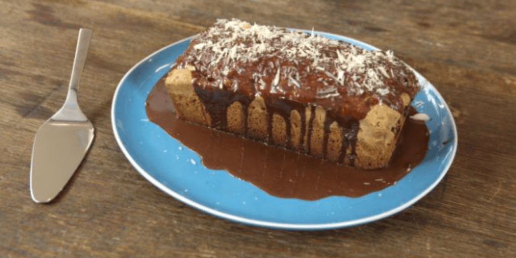 Prato do Dia 10 | Bolo de Banana com Ganache de&nbsp;Chocolate
