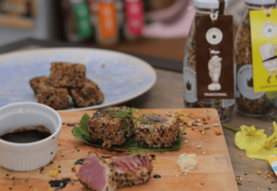 ATUM SELADO com CRISPY de LEMON PEPPER |&nbsp;Receita